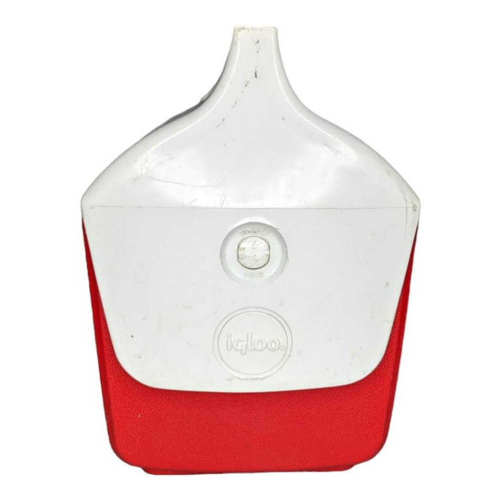 Vintage Igloo Little Playmate Red & White Cooler - Picture 11 of 11
